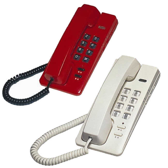 瑞通 RS-203F 輕巧長紅型-一般商用辦公型電話機