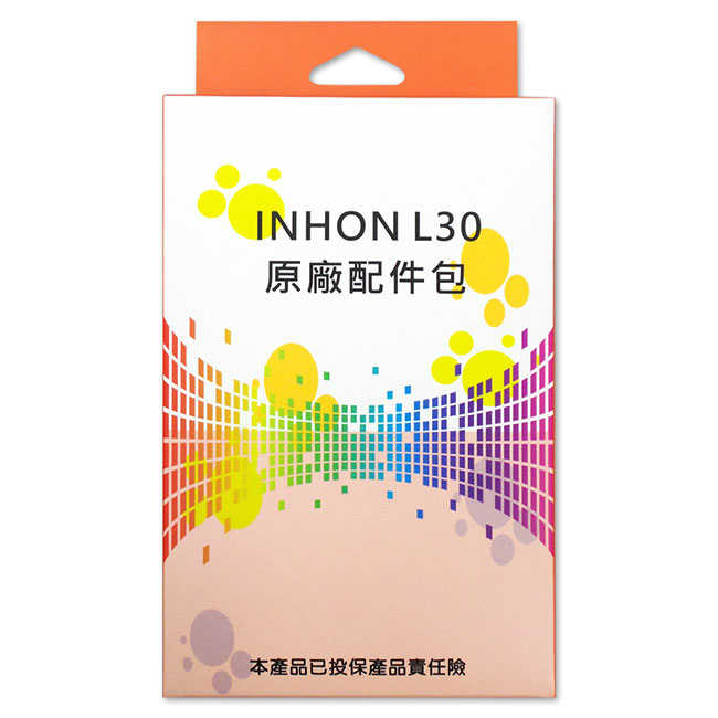 INHON 應宏 L30 摺疊式4G長輩老人機/功能機-原廠配件盒