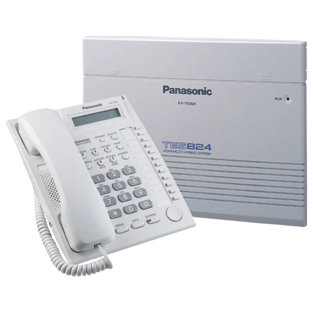 【1:1套餐】Panasonic KX-TES824 類比融合式電話系統主機+KX-T7730話機