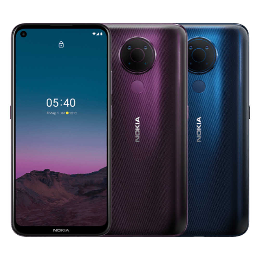 NOKIA 5.4 (6G/64G) 6.39吋大螢幕四鏡頭4800萬智慧型手機