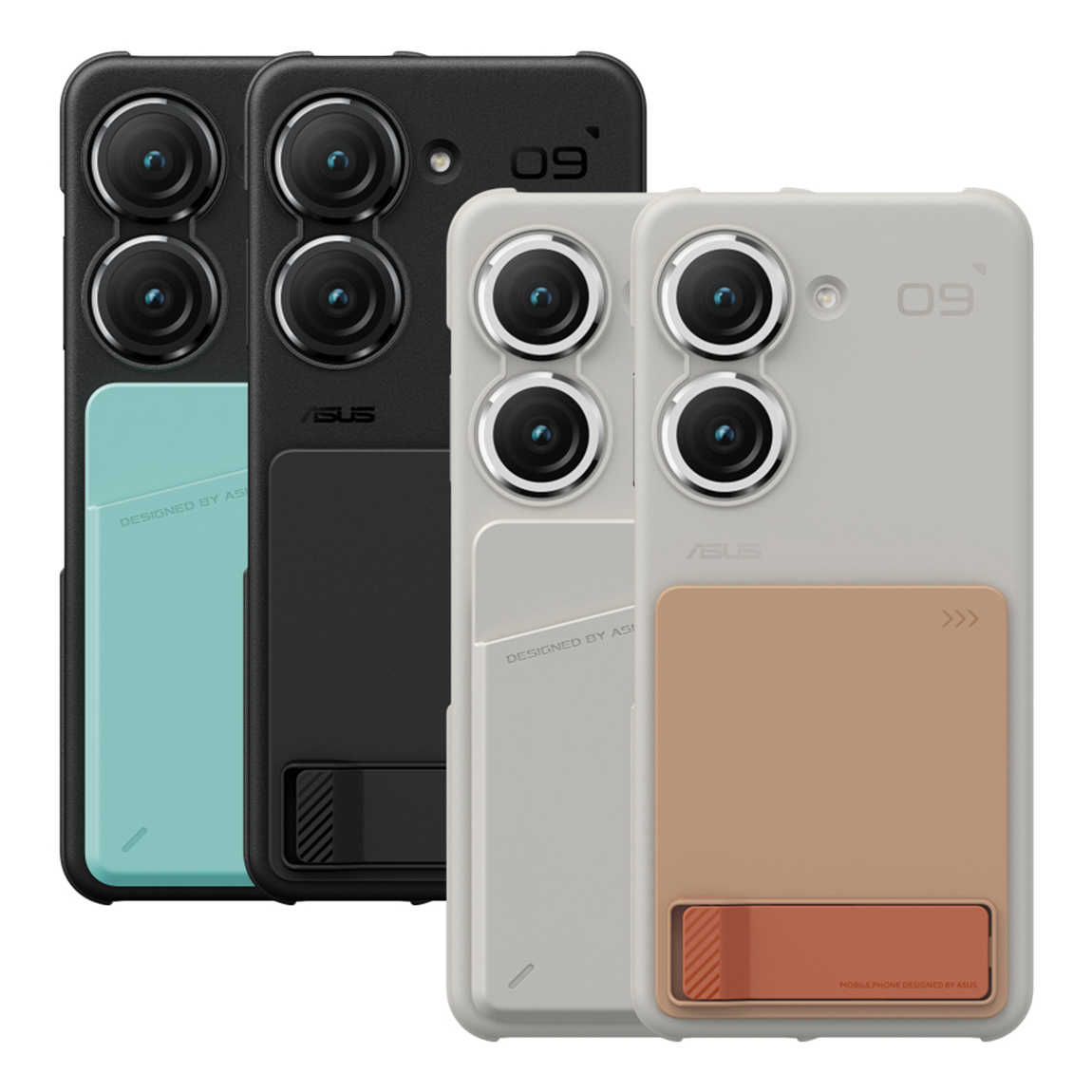 ASUS Zenfone 9 Connex 專屬智慧擴充配件組(背蓋+支架+卡夾)