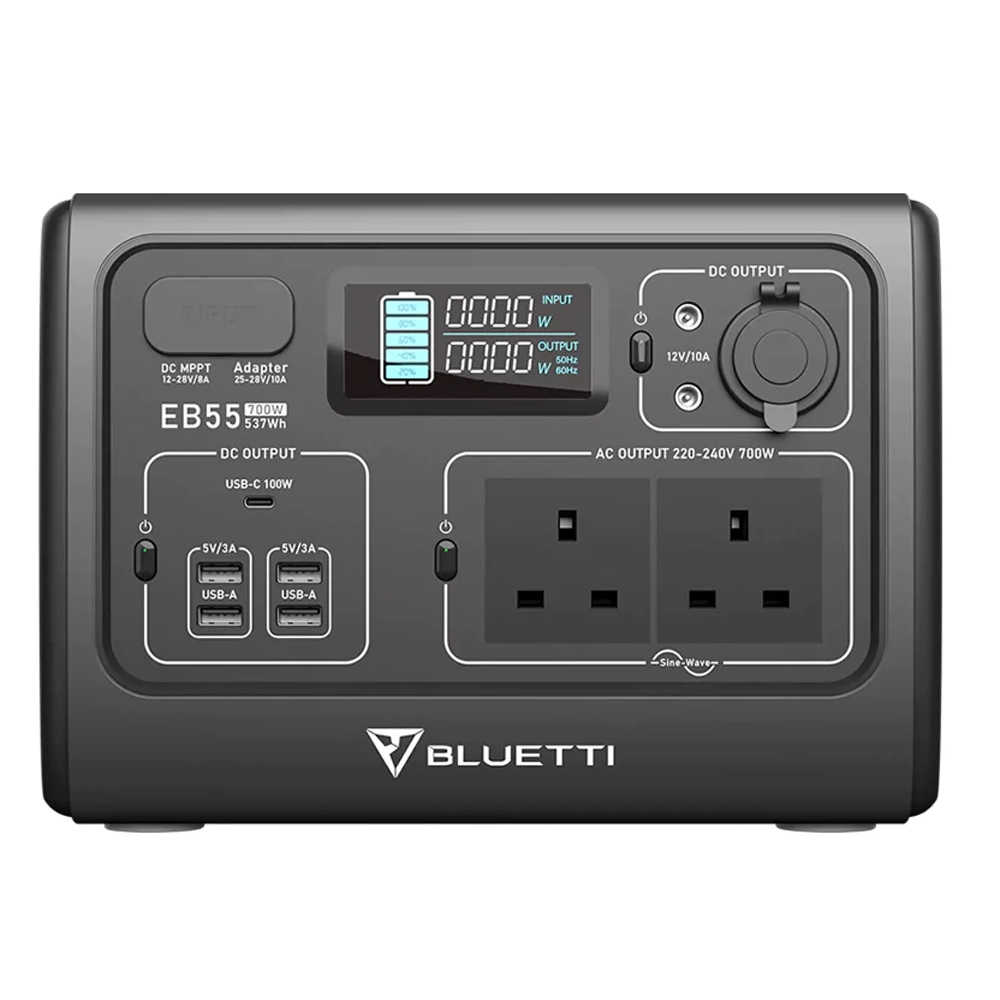 BLUETTI (EB55) 野獸級戶外行動電源站