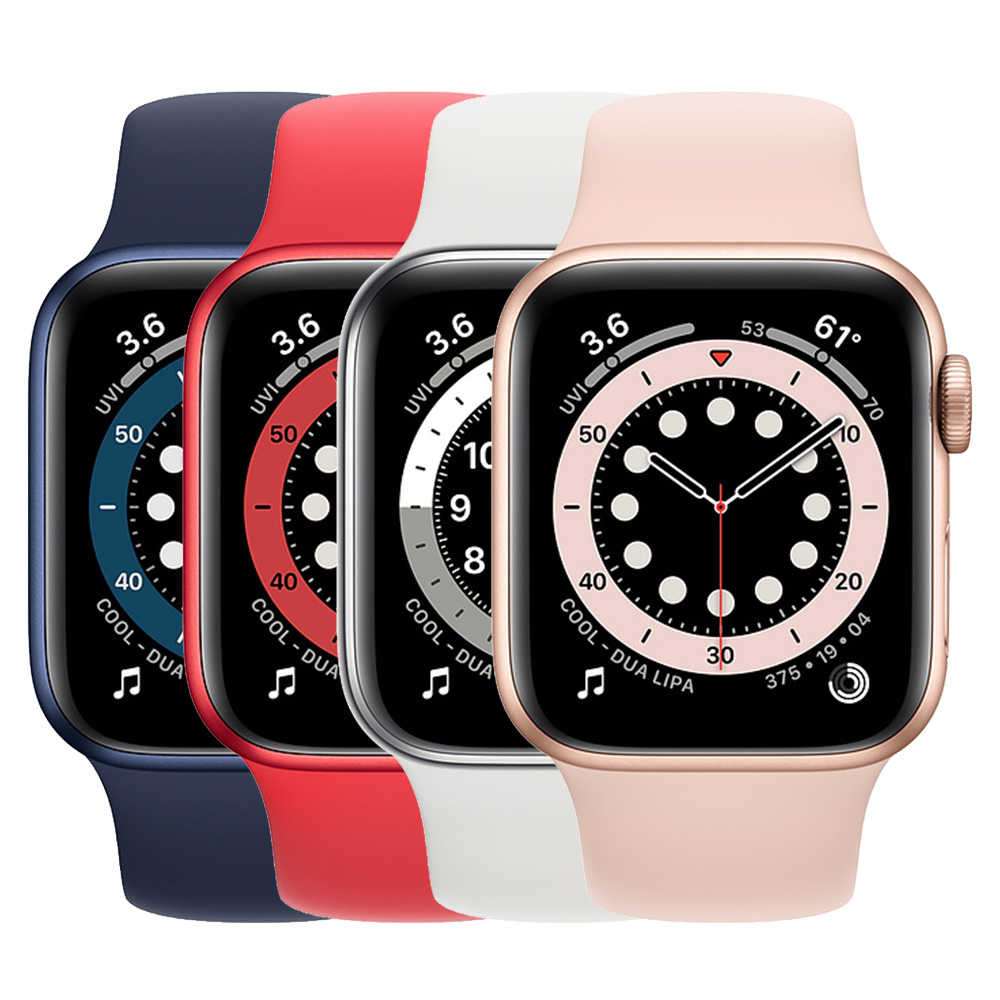 Apple Watch Series 6 (40mm/GPS) 鋁金屬錶殼配運動型錶帶