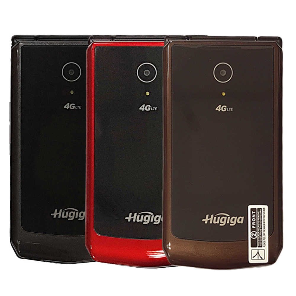 【可加購原廠配件盒$299】HUGIGA L66 折疊式4G-VoLTE大字大聲孝親手機(支援WIFI熱點分享)