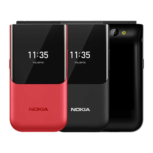 NOKIA 2720 Flip (512MB/4GB) 大按鍵大字體4G雙卡待機28天經典摺疊手機