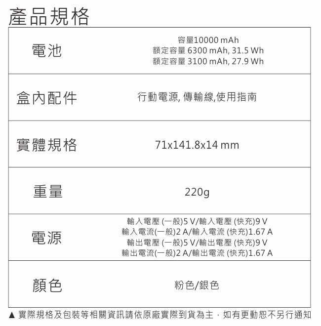 【原廠公司貨】Samsung EB-P1100 10000mAh 雙向閃電快充行動電源(銀)