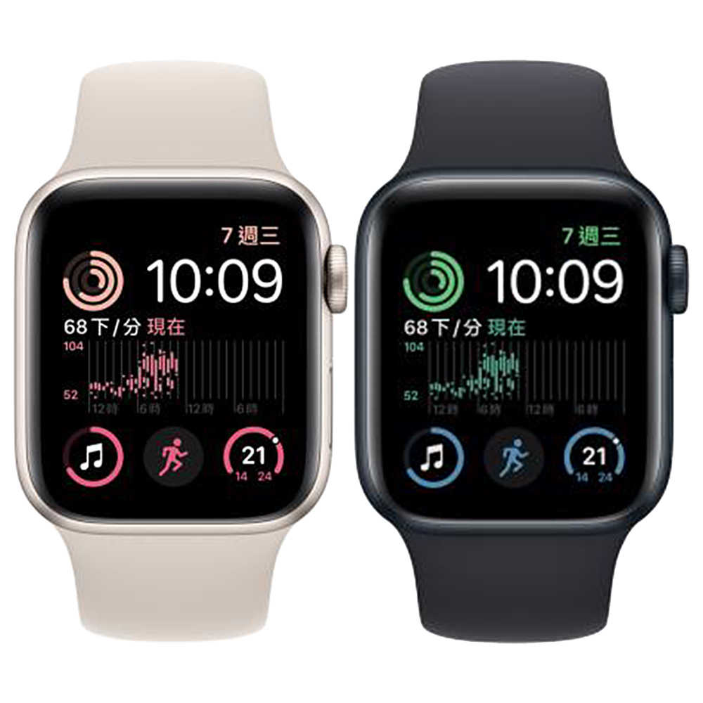 Apple Watch SE 2 鋁金屬錶殼配運動型錶帶