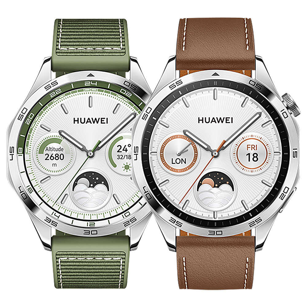【送華為加濕器(EHU-007)】Huawei Watch GT4 46mm 運動健康智慧手錶(時尚款)