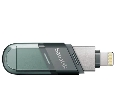 強強滾優選~ SanDisk iXpand™ 翻轉隨身碟 SDIX90N 灰色 128GB 256GB