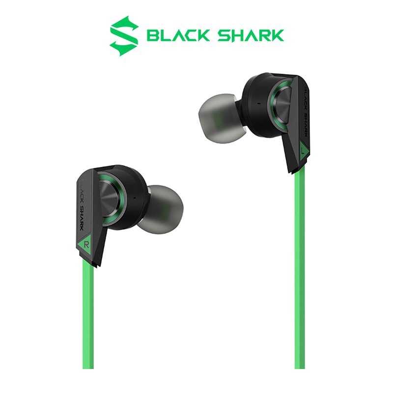 強強滾p 【Black Shark】黑鯊 3.5mm入耳式遊戲耳機（圈鐵版）