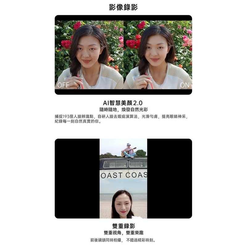 強強滾-【OPPO Reno6 Z 8+128GB】藍/黑CPH2237（6.43吋、保固、現貨）