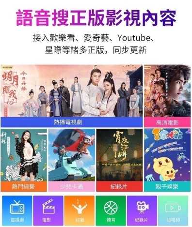 夢想盒子4革命 網路電視盒 台灣製造台灣合法電視盒Dream TV第四台 語音遙控