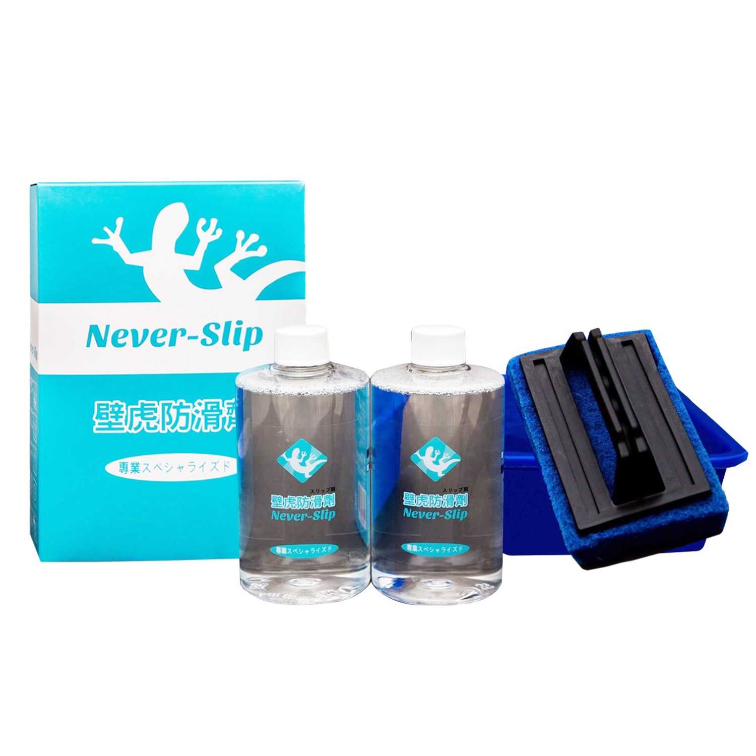 壁虎防滑-浴室防滑劑/止滑劑家用專業組(NeverSlip) 強強滾
