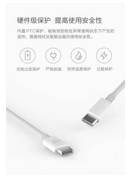 強強滾~現貨小米 紫米1.5米 USB-C 轉USB-C PD充電線