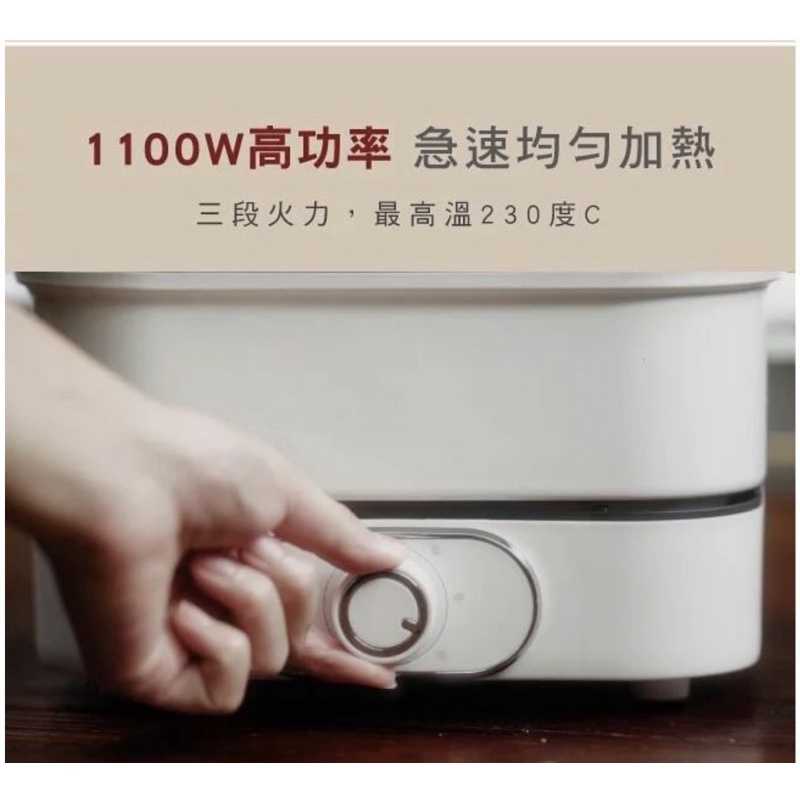 強強滾-【KINYO】多功能料理鍋-烤盤、火鍋兩用(BP-085