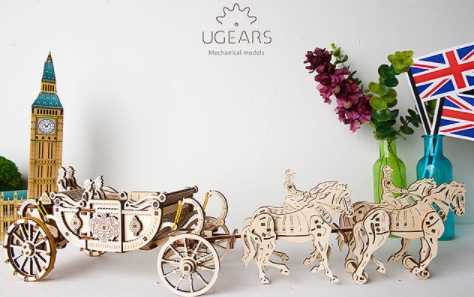 Ugears 自我推進模型 - 皇家馬車