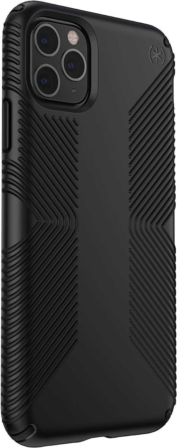 Speck Presidio iPhone 11 Pro Max 抗菌防手滑防摔保護殼-黑色 防摔、防刮傷