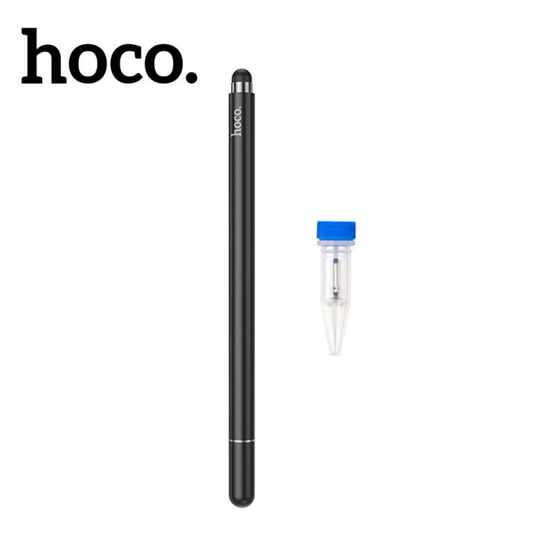 強強滾生活  【hoco. 浩酷】GM103 流暢系列被動式通用電容筆 / 觸控筆(黑/白)