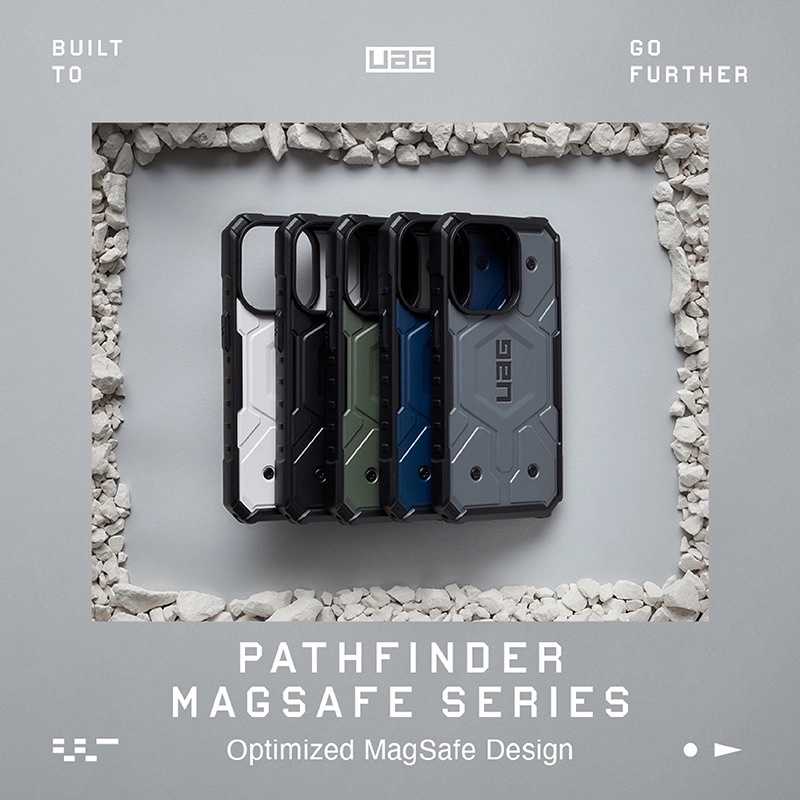 強強滾-UAG iPhone 14 Pro Max MagSafe 耐衝擊保護殼-沙