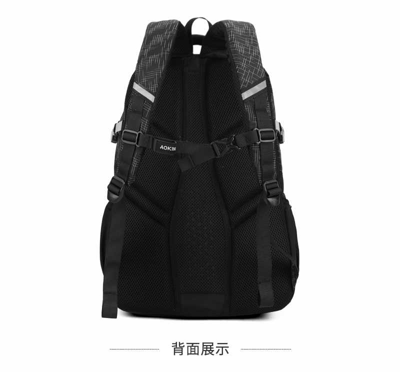 強強滾優選~ AOKING 多功能護脊重裝包-17\" 星芒黑