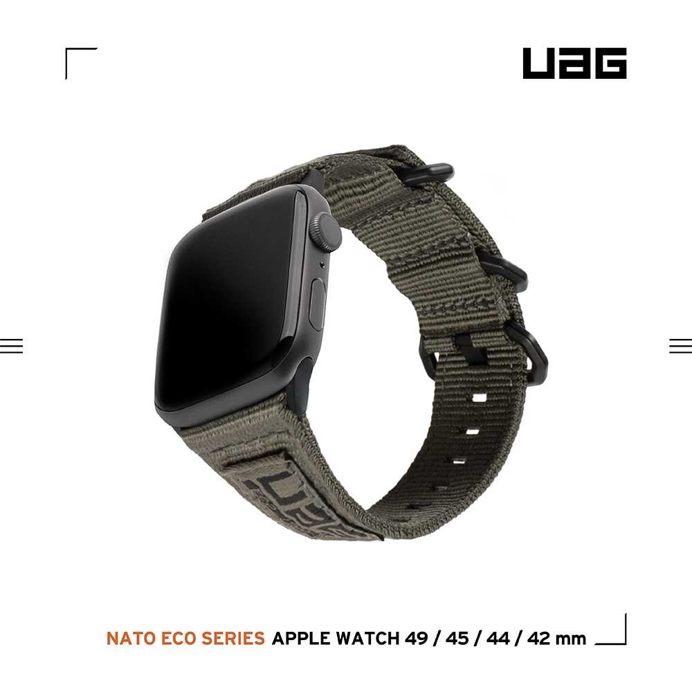 強強滾優選~ UAG Apple Watch 42/44/45/49mm Nato尼龍錶帶