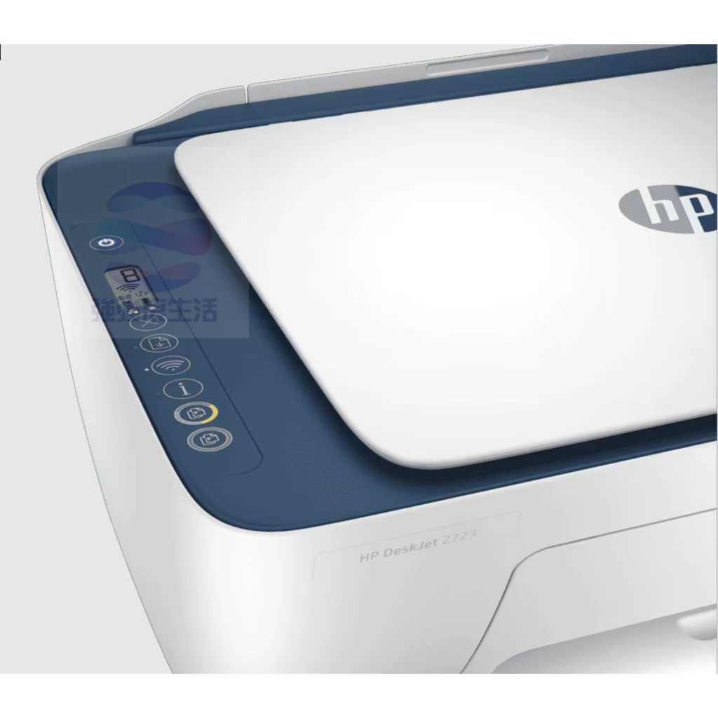 HP 2723 彩色噴墨印表機 含有線線材 多彩全能相片事務機 列印/影印/掃描 噴墨無線wifi印表機 強強滾生活