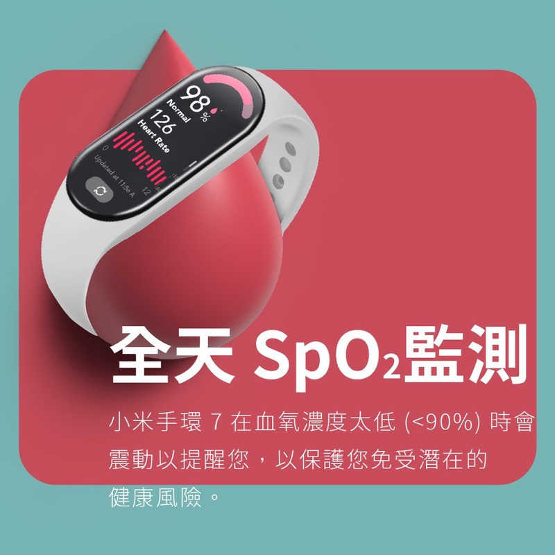 強強滾生活 限量搶購 小米手環7 NFC版 台灣保固一年 Xiaomi