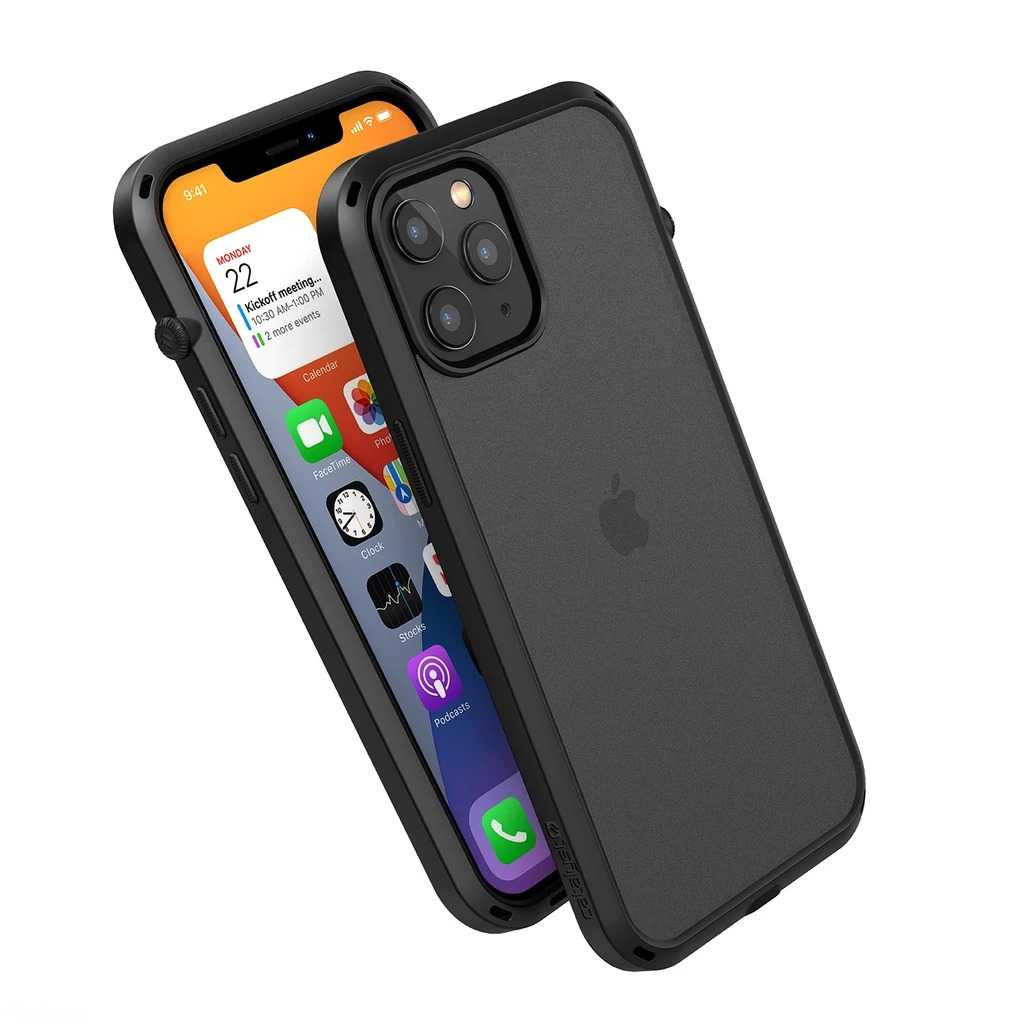 CATALYST iPhone12 / 12 Pro (6.1")防摔耐衝擊保護殼(霧透2色) 強強滾