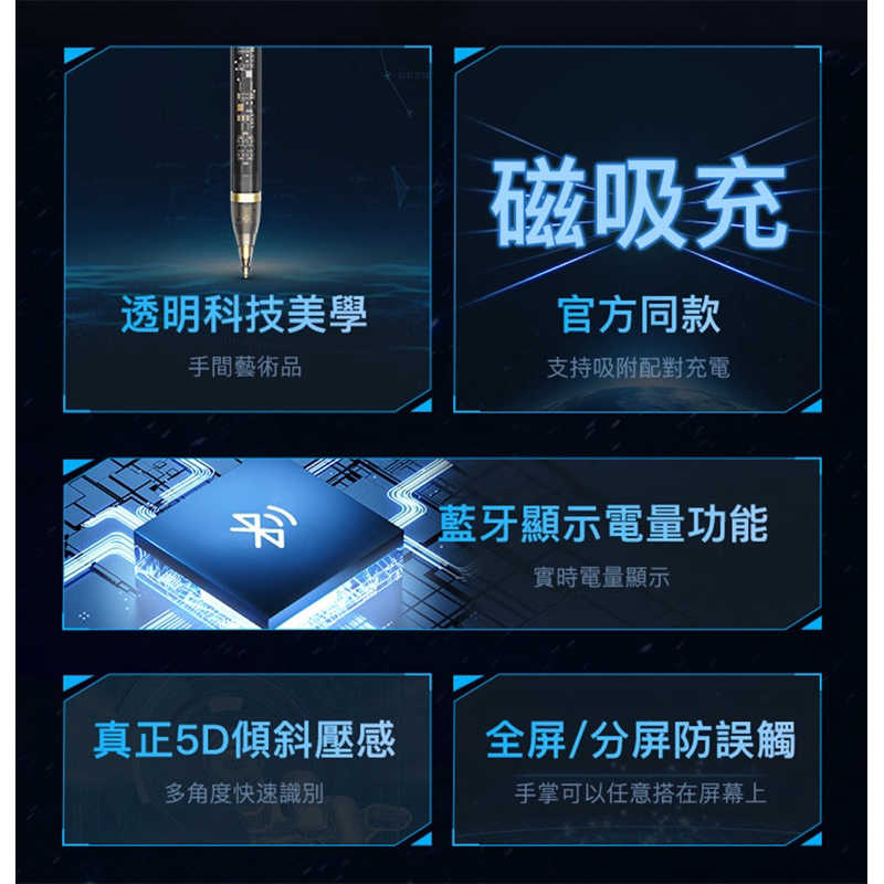 強強滾生活  PowerRider 10 Pro 主動式透明電容觸控筆(iPad Pro專用)
