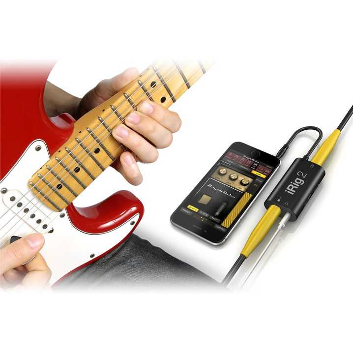 強強滾-IK Multimedia iRig 2 吉他傳輸介面 類比式 iPhone,Android 錄音