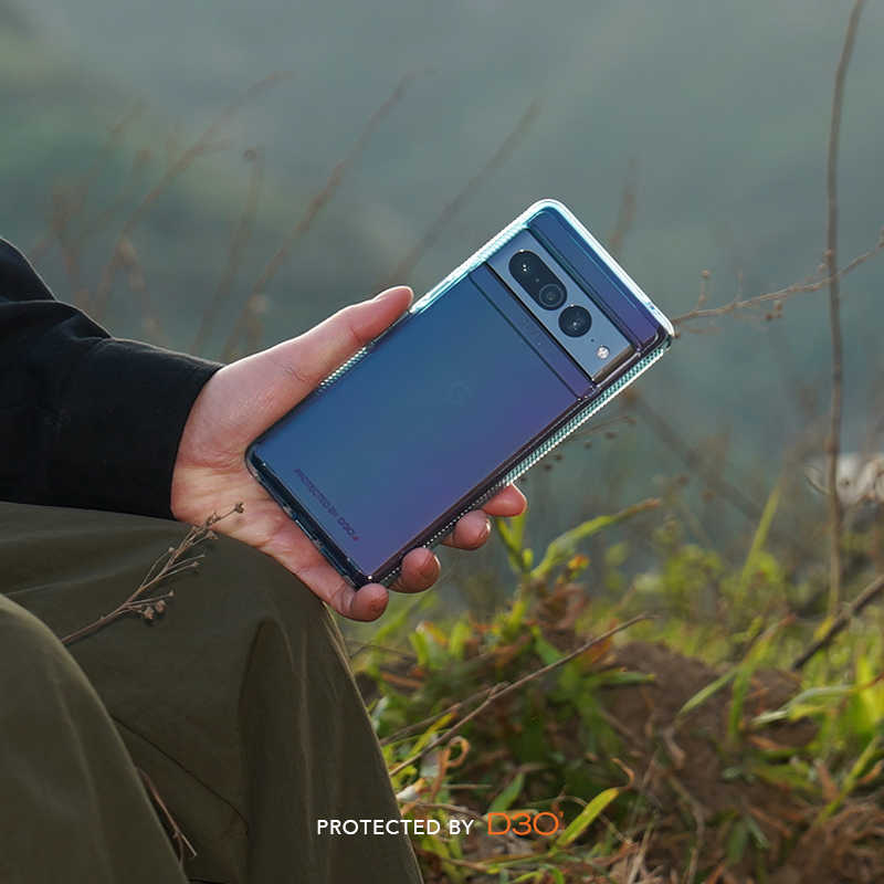 Gear4【Google Pixel 7 Pro】D3O® Milan 米蘭透明極光抗菌頂級防摔保護殼