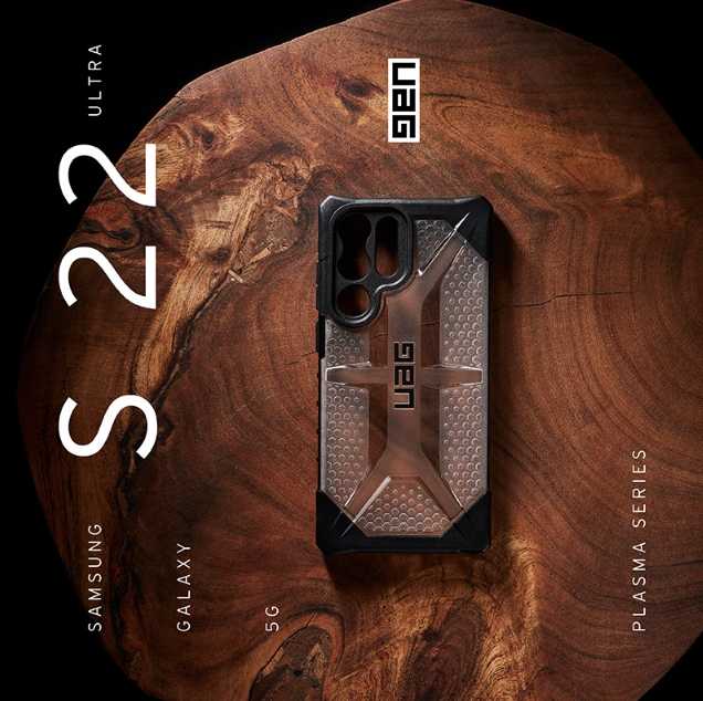 強強滾~UAG Galaxy S22 Ultra 耐衝擊保護殼-透明