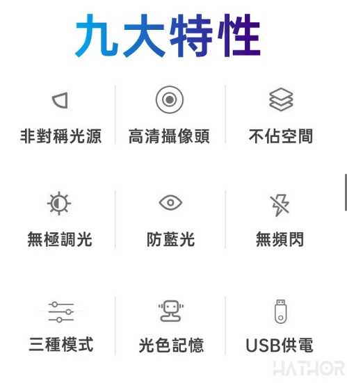 強強滾優選~視訊掛燈 USB非對稱光源視訊螢幕掛燈-一般款
