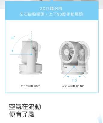 強強滾優選~ AIRMATE 艾美特 FB1562 6吋 AC 空氣循環扇