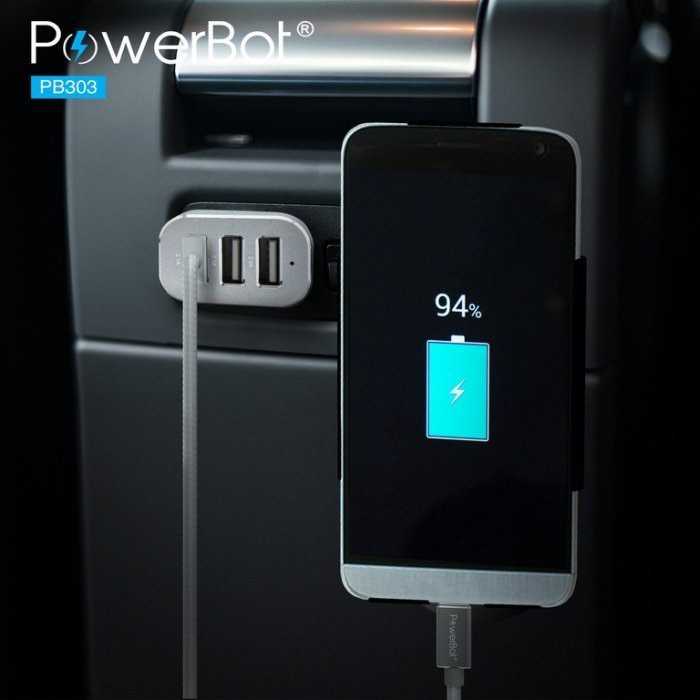 強強滾-美國聲霸PowerBot PB303 Type-C 高速傳輸充電線 快充線 typec 三星 1.2m type