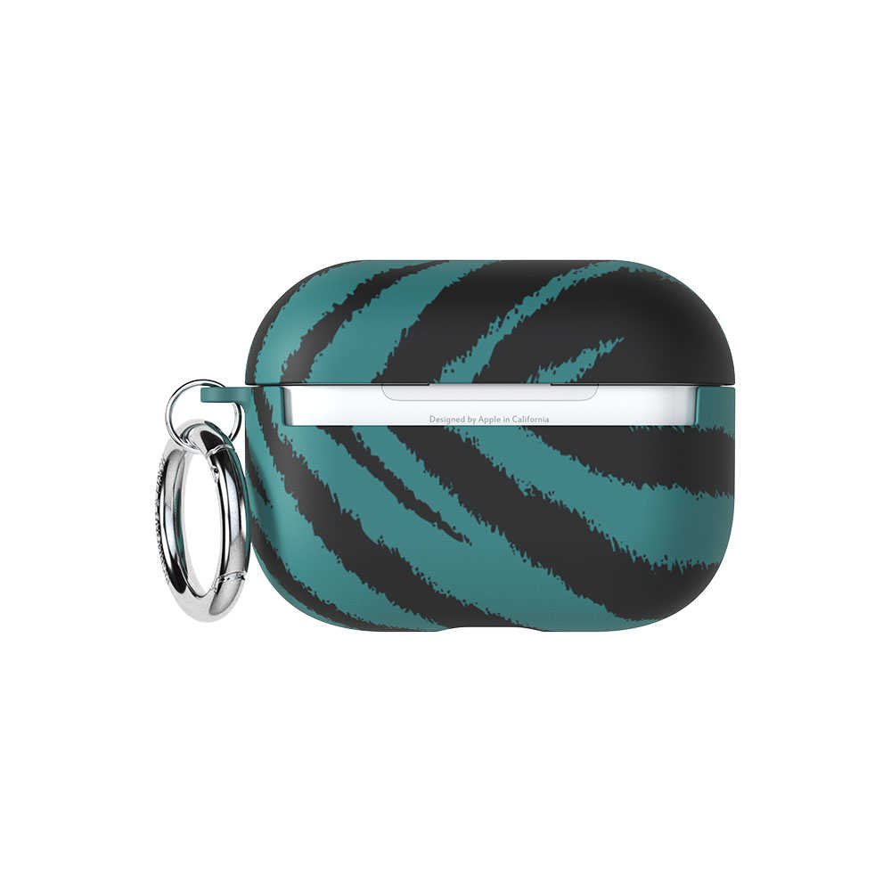 強強滾-R\u0026F AirPods Pro 防摔保護殼-碧綠斑馬