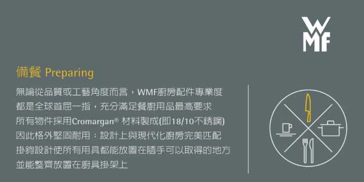 強強滾~德國WMF Classic Line 主廚刀 20cm