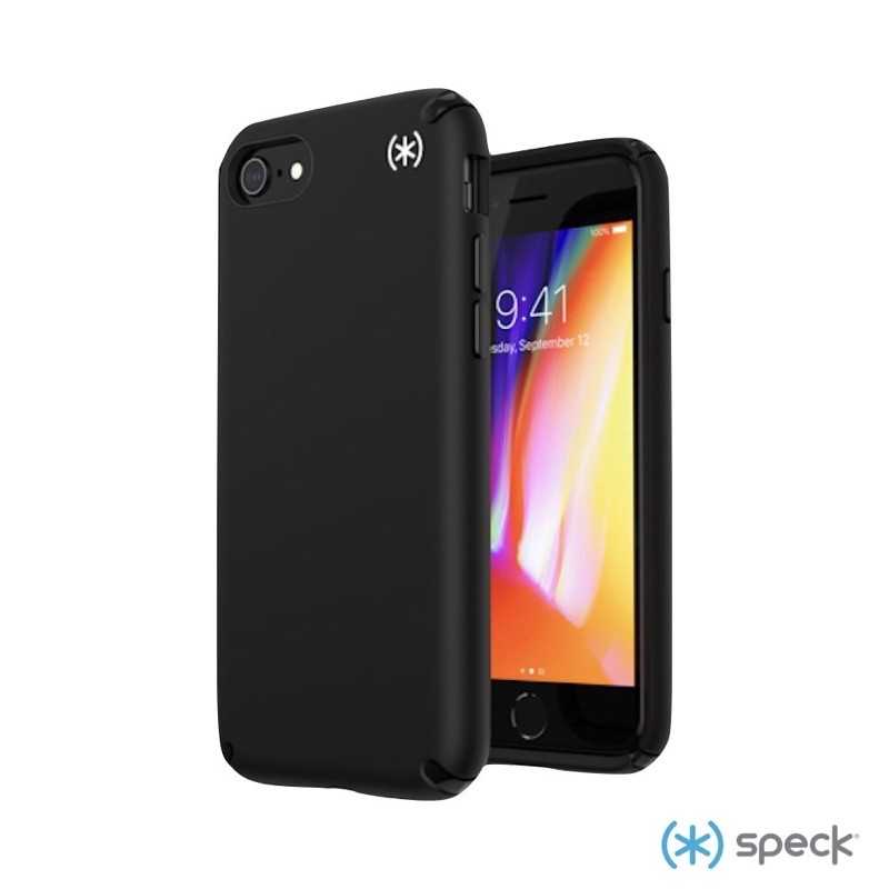強強滾-Speck iPhone SE(2020)/8/7Presidio2 Pro抗菌柔觸感防摔殼(4米防摔)-黑色
