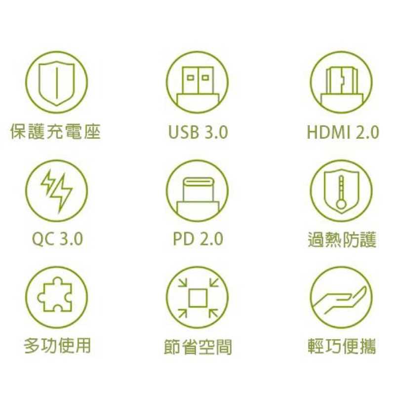 強強滾-DockCase MacBook Pro 13吋 專用插座擴充轉接器 (HDMI版本)