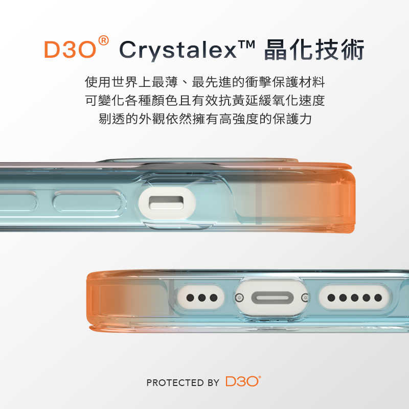強強滾優選~ Gear4【iPhone 14 6.1吋】D3O® Milan Snap 米蘭磁吸款透明極光防摔保護殼