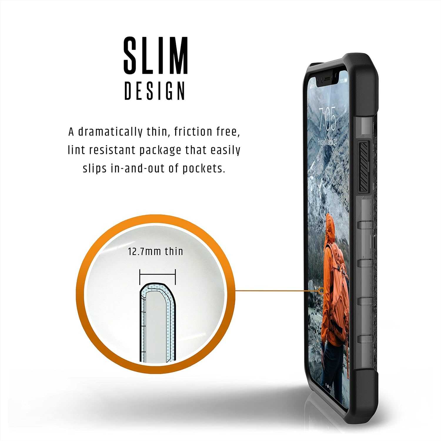 iPhone X/Xs UAG 耐衝擊保護殻 透灰  透明灰色 手機殼 公司貨 強強滾嚴選