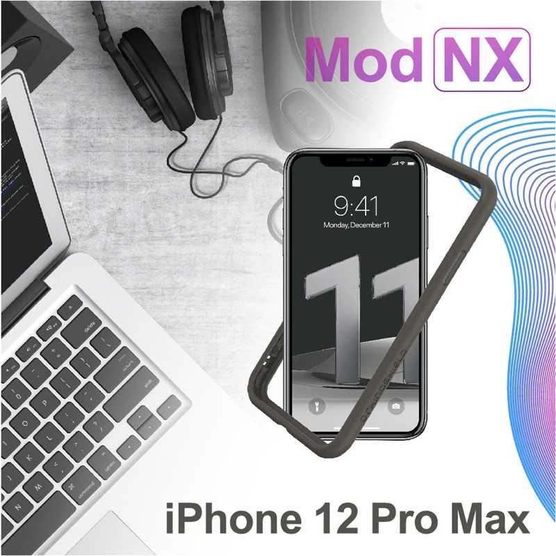 強強滾-犀牛盾 Mod NX 邊框背蓋軍規防摔手機殼-iPhone 12 Pro Max (6.7吋)
