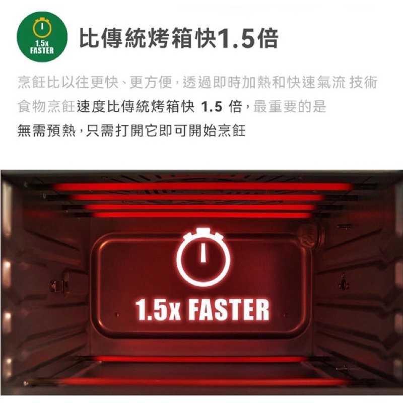 強強滾生活  義大利Giaretti珈樂堤電子式多功能氣炸烤箱 GL-9833