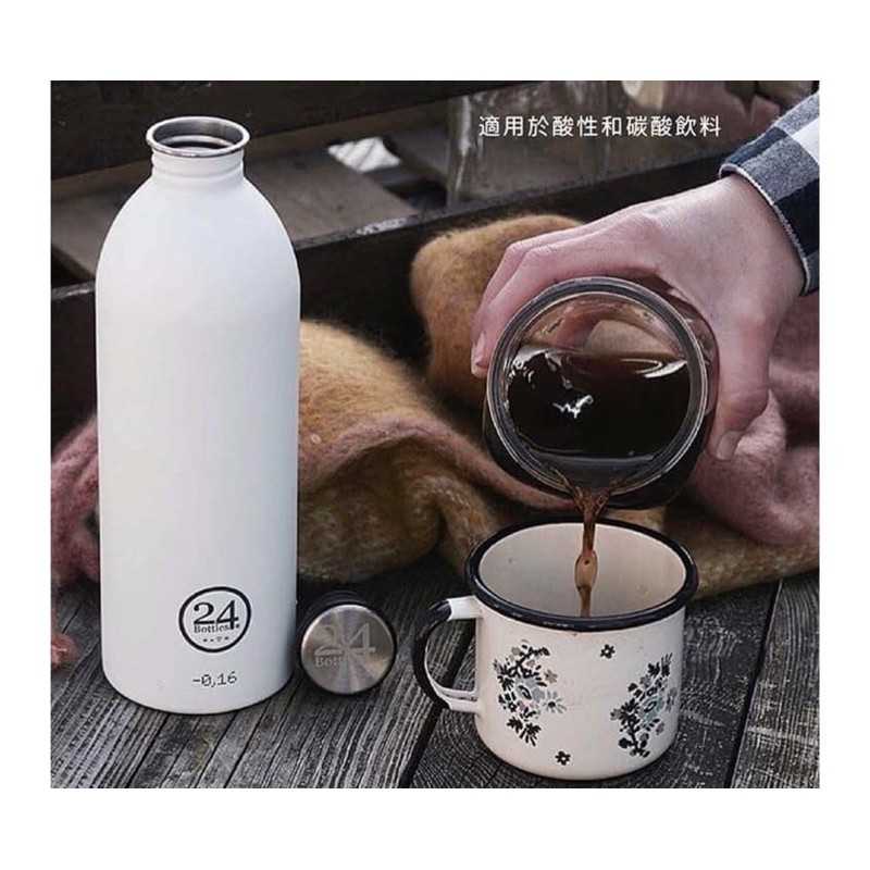 強強滾-TZ 義大利 24Bottles 城市水瓶 - 開心果 1000ml