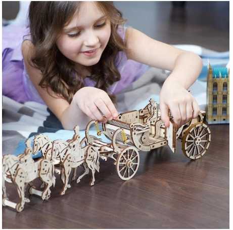 Ugears 自我推進模型 - 皇家馬車