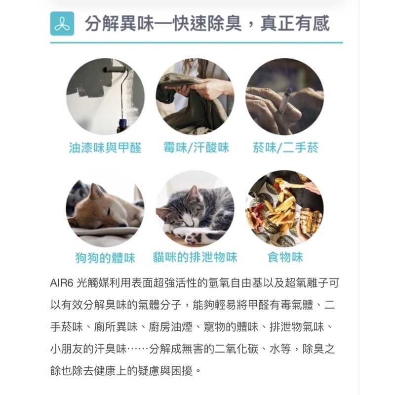 強強滾生活 圓方YFlife AIR6奈米光觸媒負離子 空氣淨化器 空氣清淨機