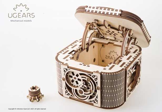 Ugears -珠寶盒 Treasure Box