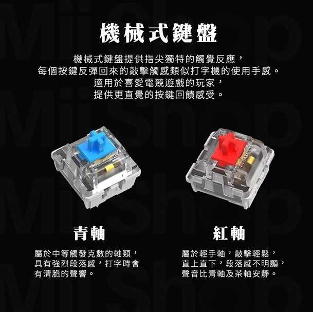 強強滾~【FANTECH】MK855 100%旗艦鍵盤 入門款首選