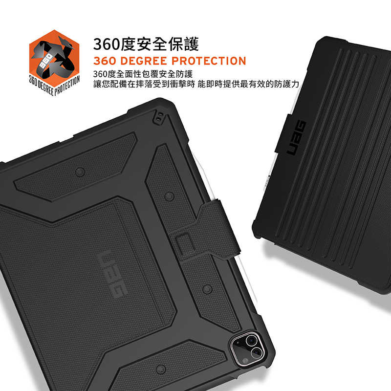 強強滾優選~ UAG iPad Pro 12.9吋（2021）耐衝擊保護殼-藍(UAG)