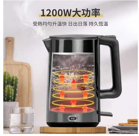 強強滾優選~SuperB 2.3L超大容量 不鏽鋼快煮壺 台灣品牌電煮壺 熱水壺